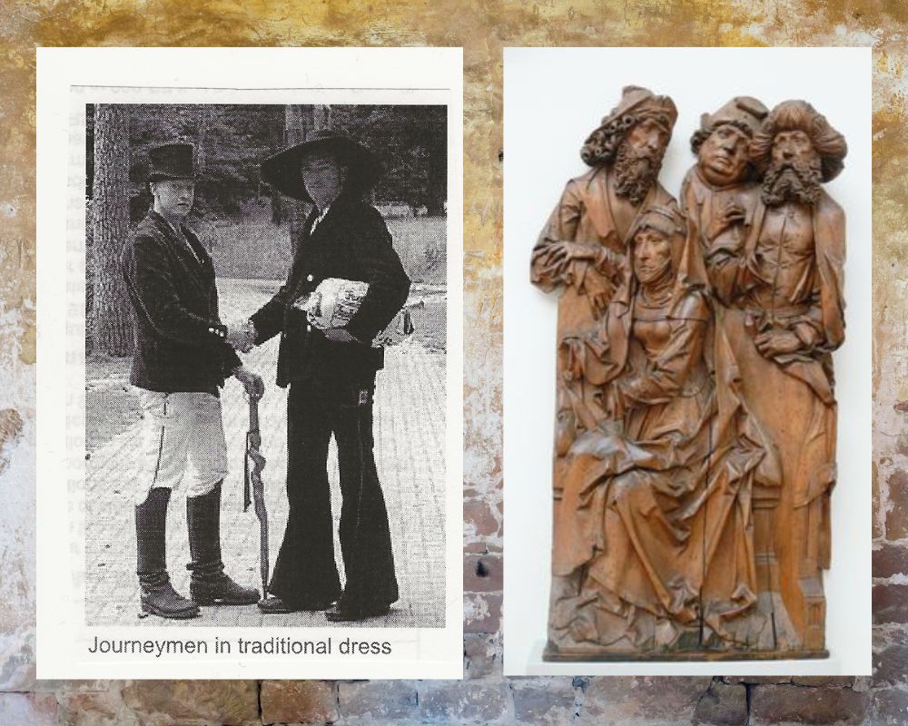 Journeyman and woodcarving image