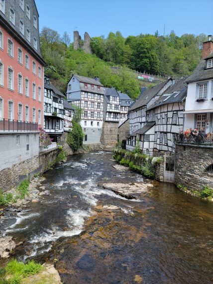 Photo #3: A look down the Rud River/Manschau village in the mountains
